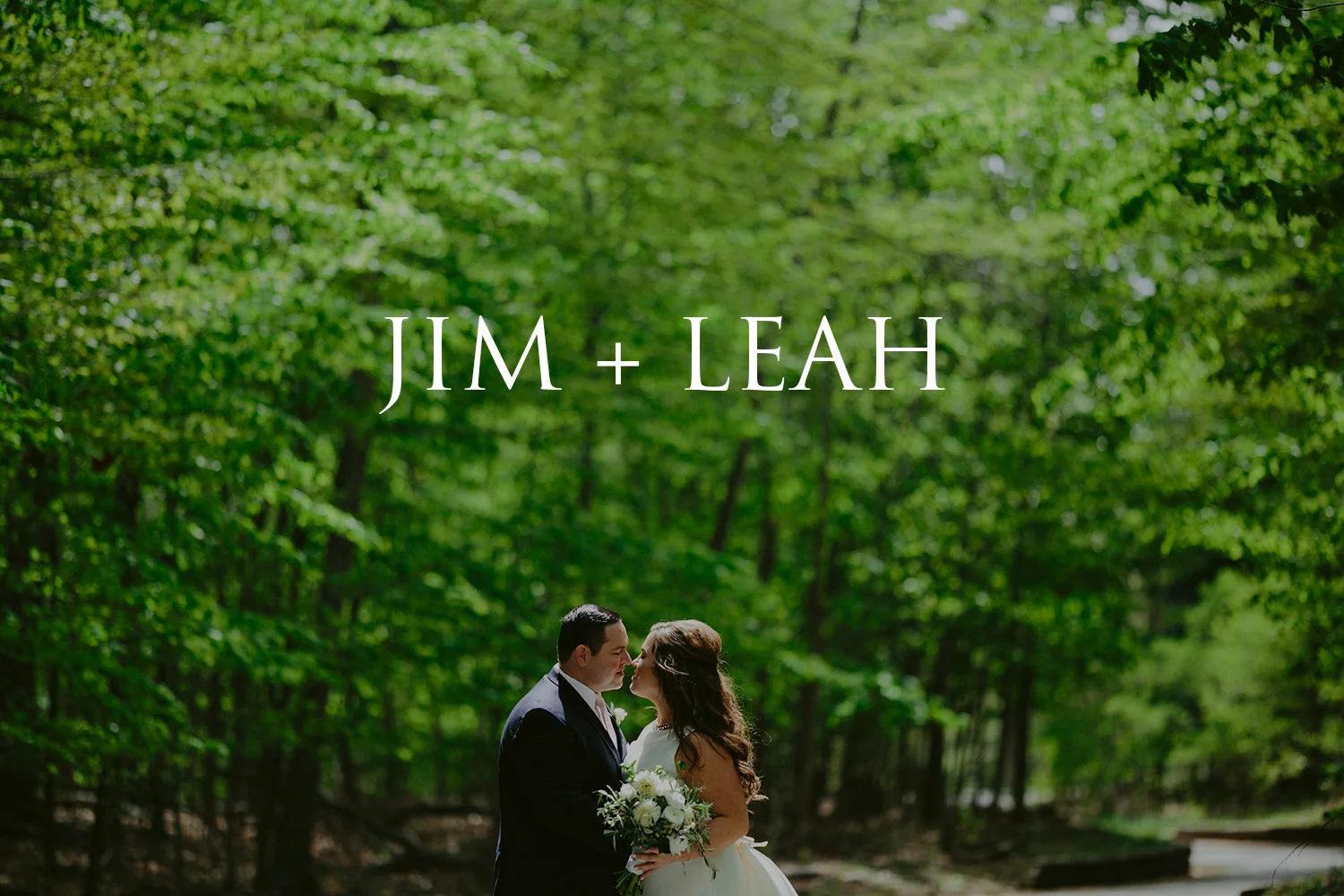 Jim & Leah // The Homestead Wedding Photographer