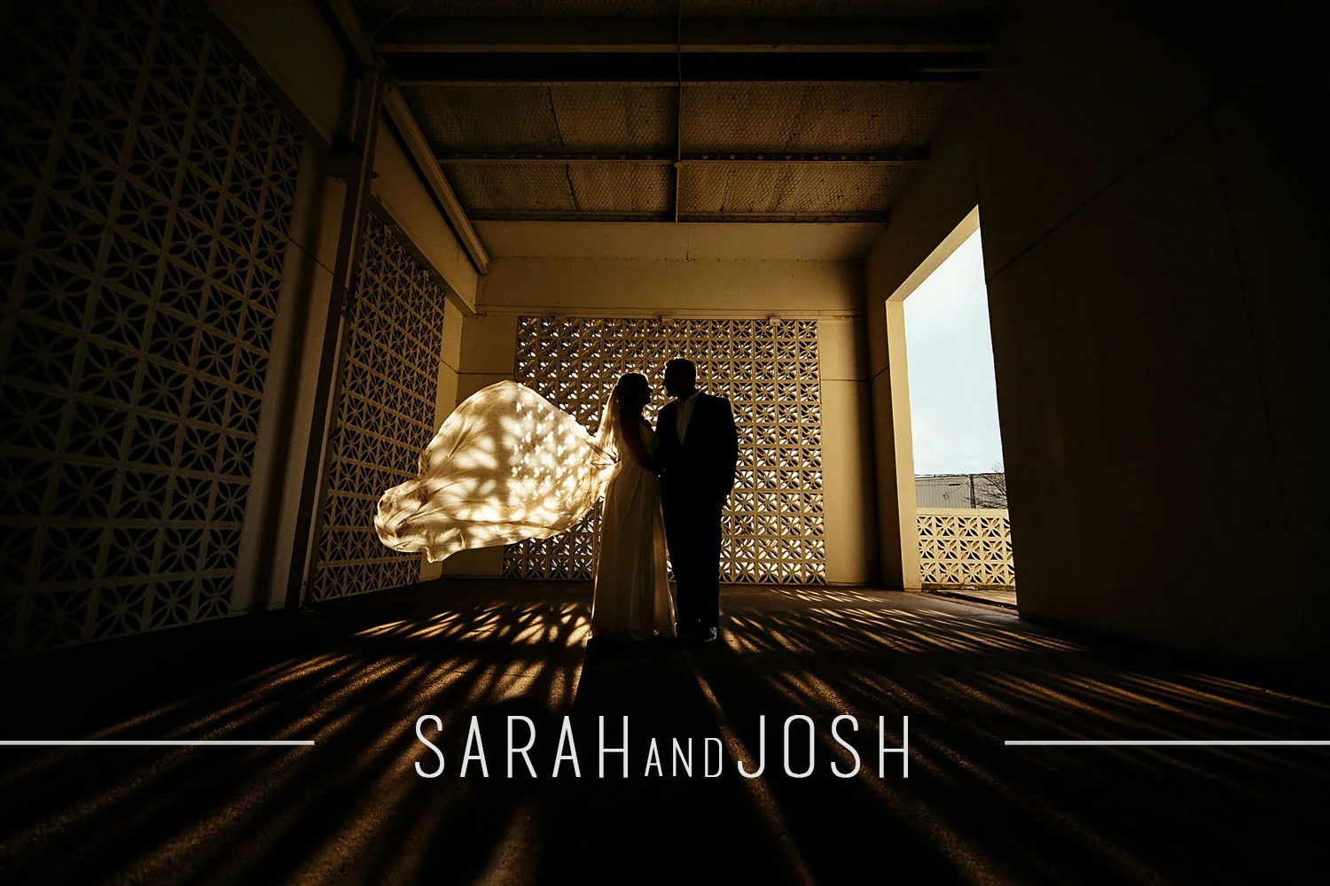 Sarah & Josh // GR Studio Space - Grand Rapids Wedding Photographer 