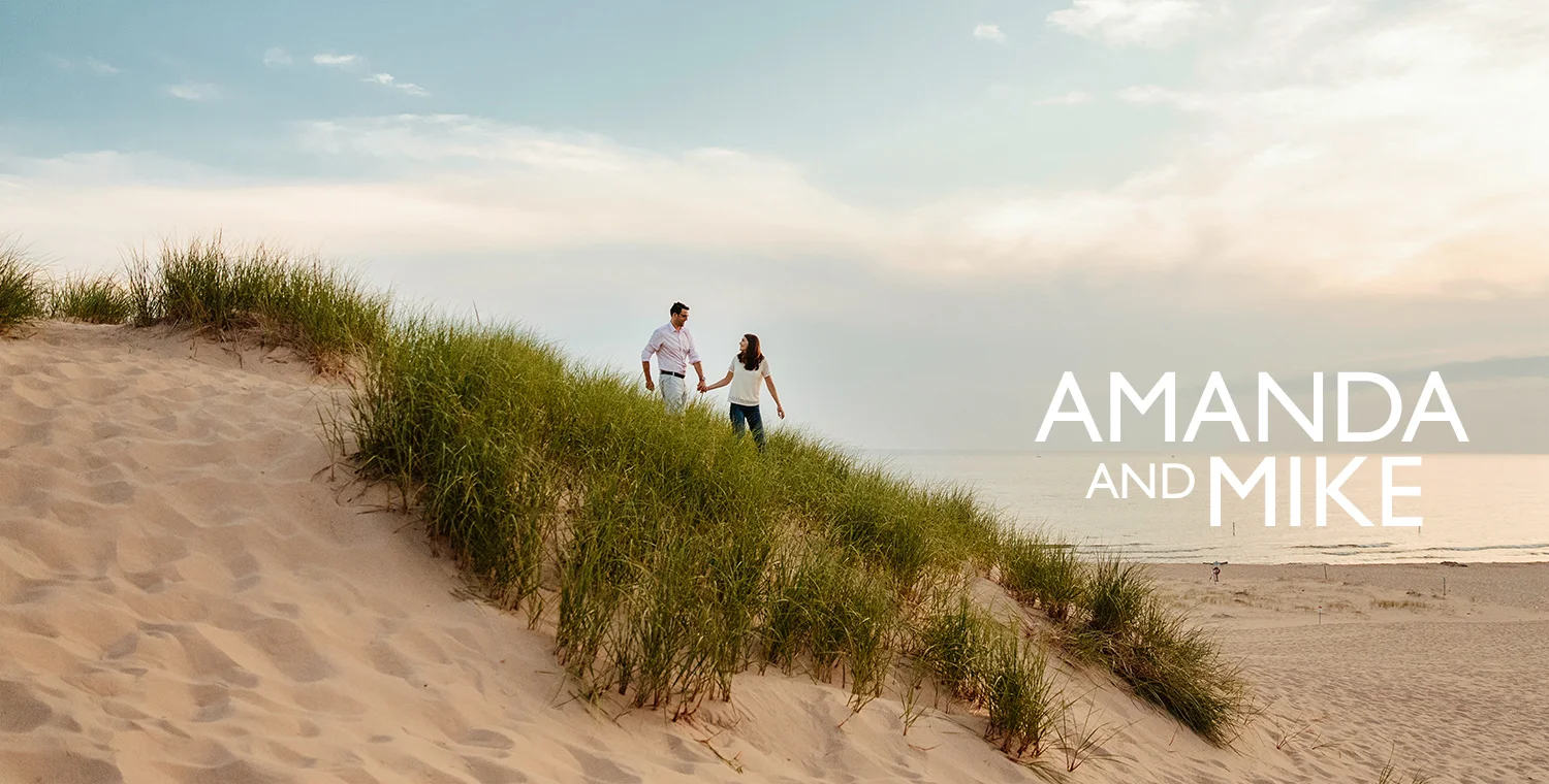 Amanda + Mike // Muskegon Engagement Photographer