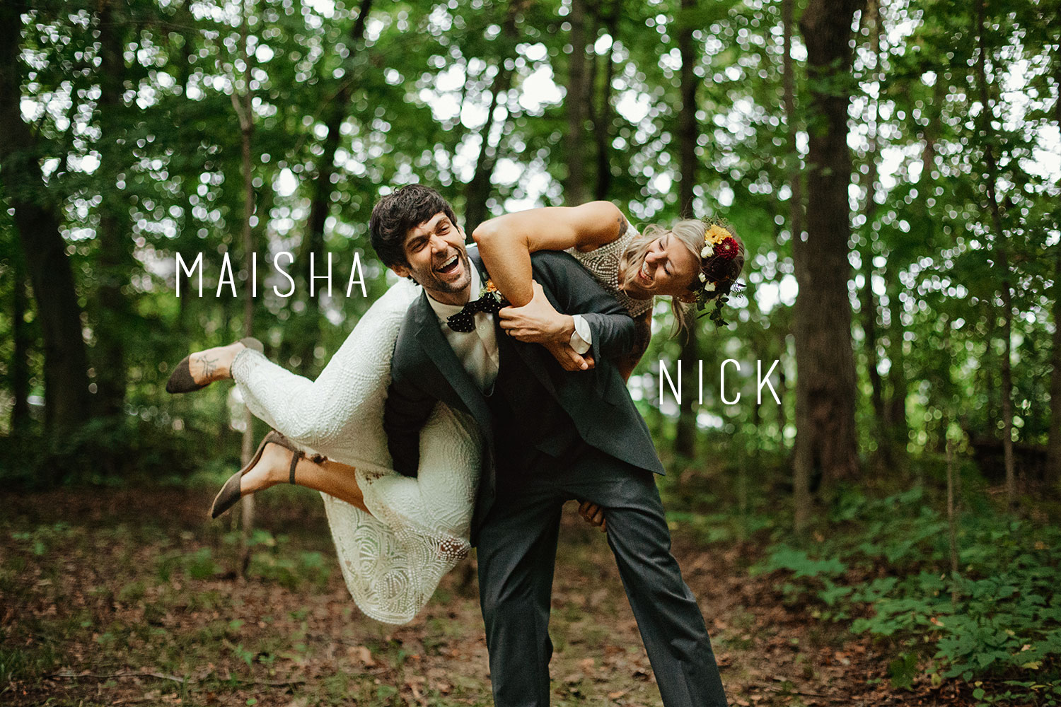 Maisha + Nick // Goshen Indiana Wedding Photographer 