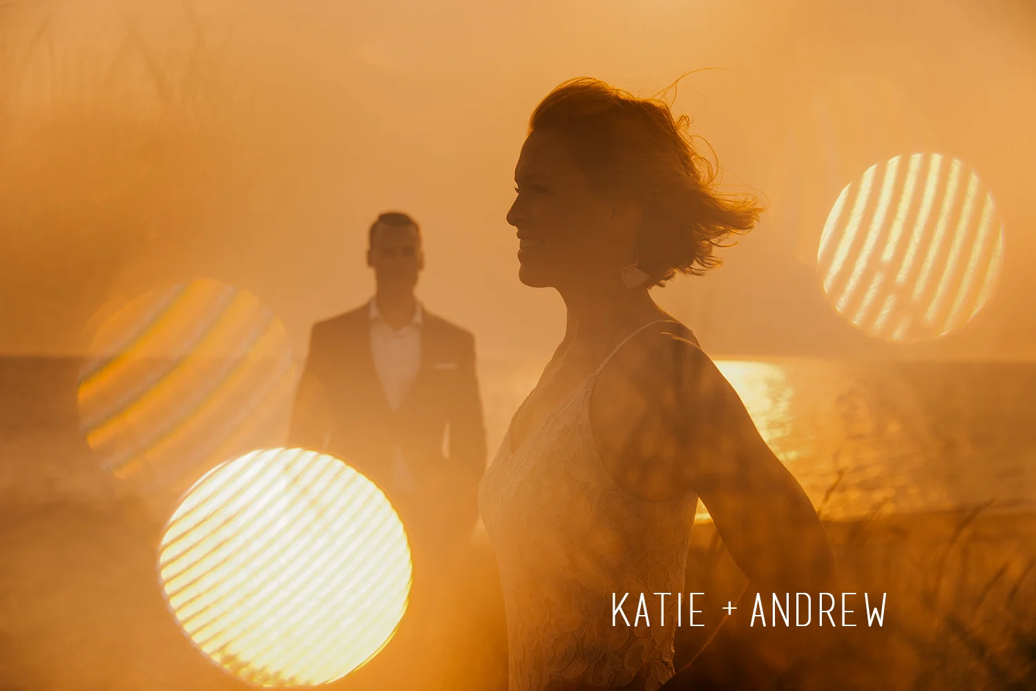 Katie &amp; Andrew // Muskegon Beach Engagement Photographer 