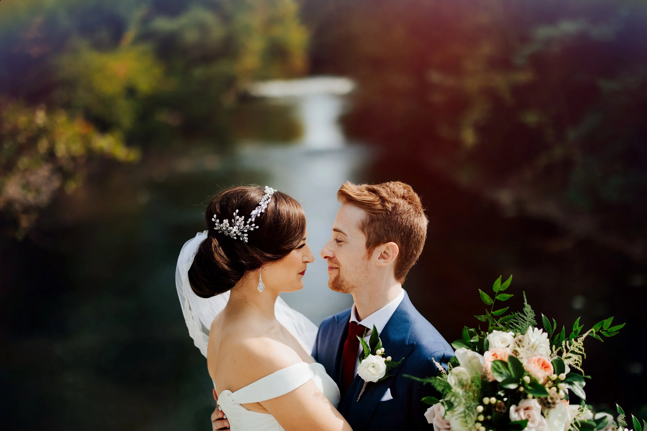 Mary + Nick // MSU Horticulture Gardens Wedding // Lansing Wedding Photographer 