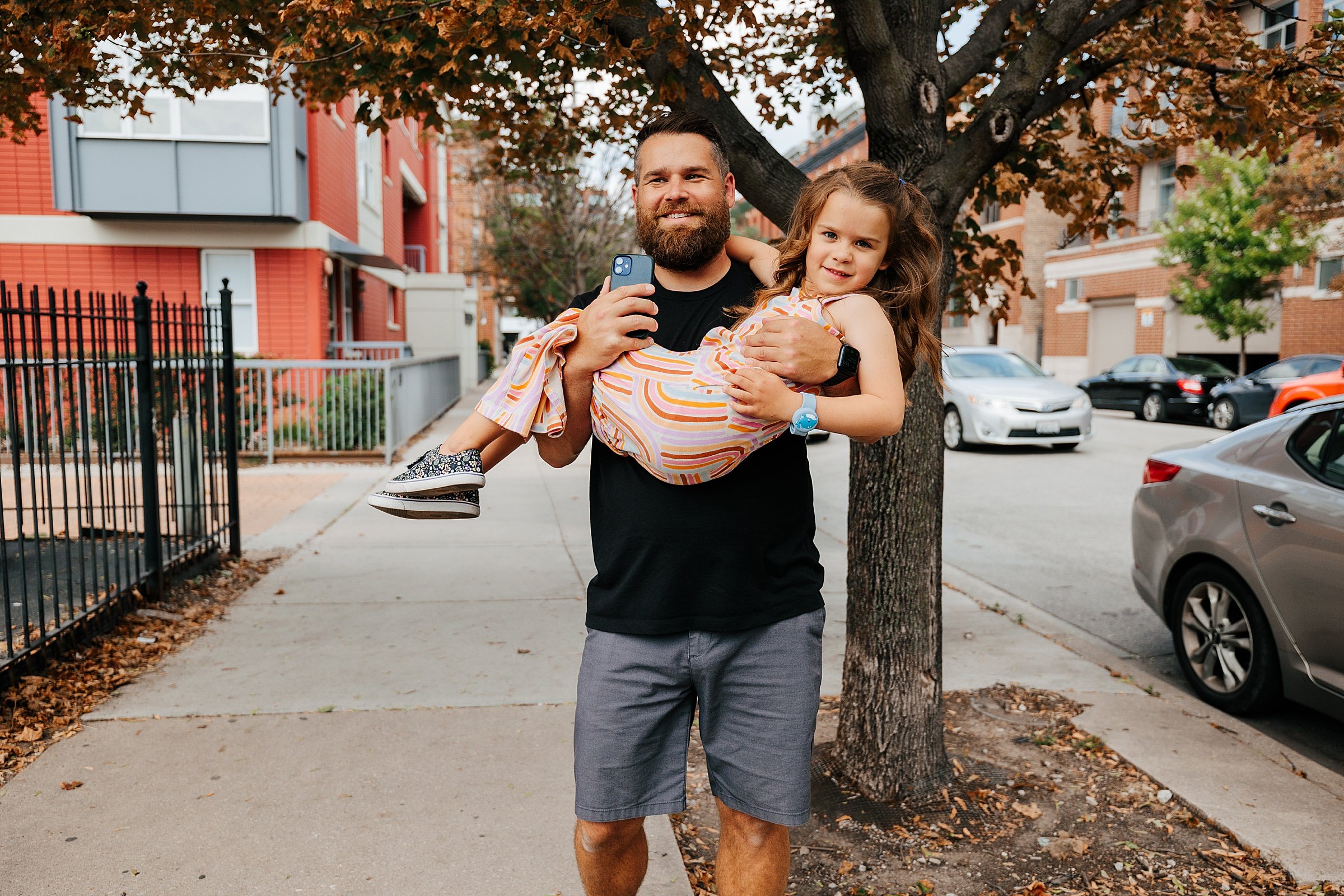  Her shoes gave her a blister so Ryan carried her for the longest walk ever back to our car. I am so glad he came with us!  