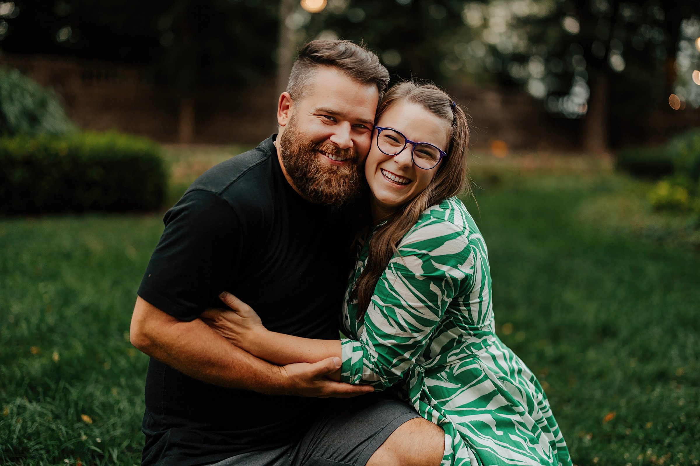  This is the best photo ever of me and Ryan!   After struggling to hold the heavy camera, she took a couple regular boring photos and then started guiding us to get more personality in the shots! haha she has learned from the queen of getting persona