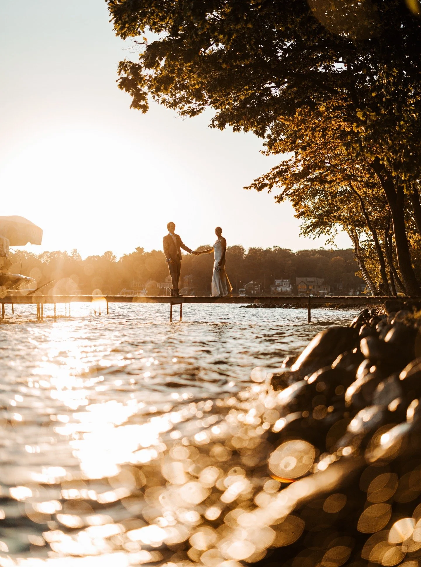 I&rsquo;m sharing this warm camp wedding to take my mind off the fact that my nips are currently freezing off 🥶🔥
I hear it all the time: &ldquo;We&rsquo;re not good in front of the camera&mdash;please help us.&rdquo;
 Tom and Maggie said this, but 
