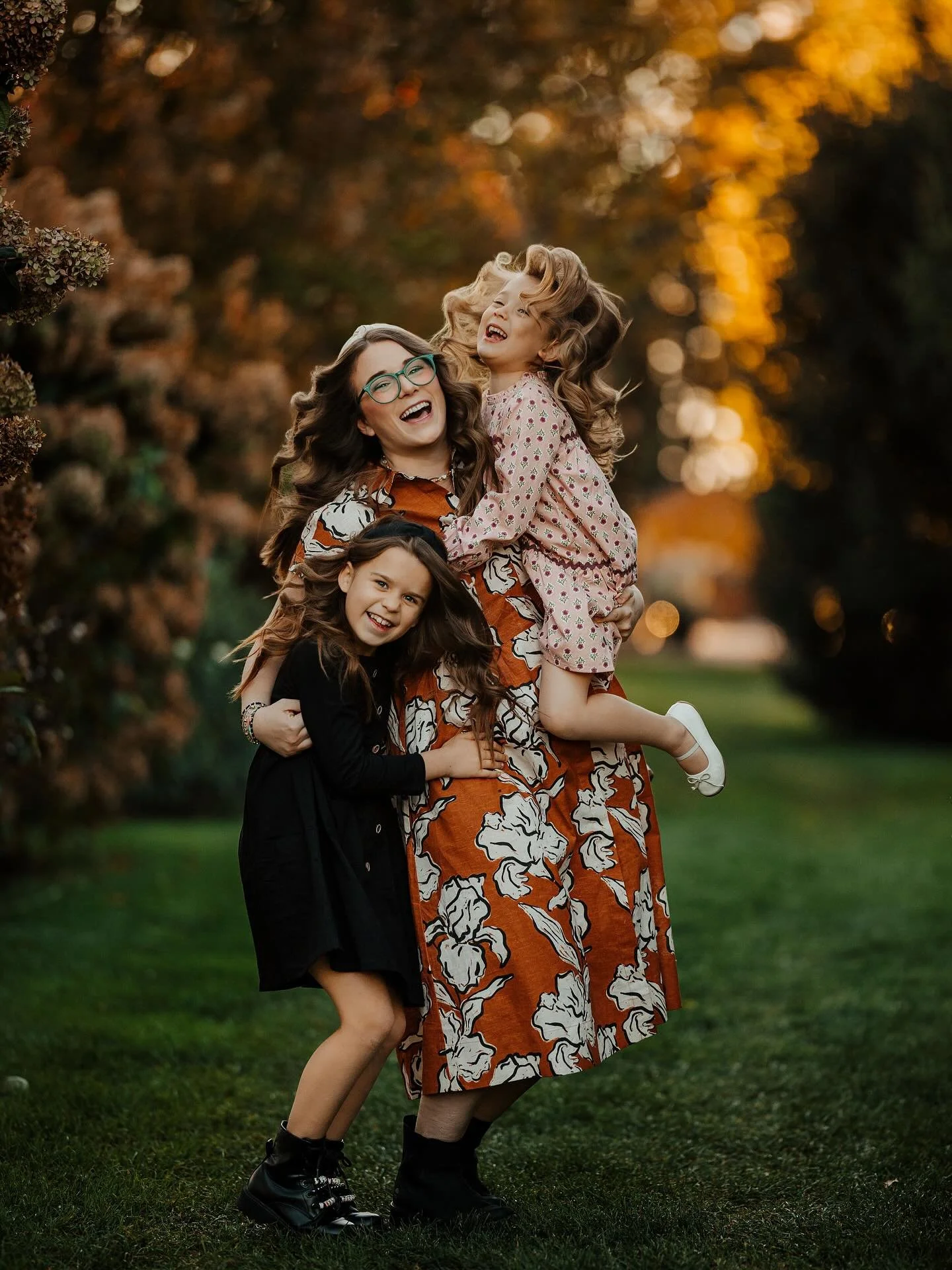 My ladies love to jump for joy! Don&rsquo;t they all have such glorious hair? I am so blessed 🥲