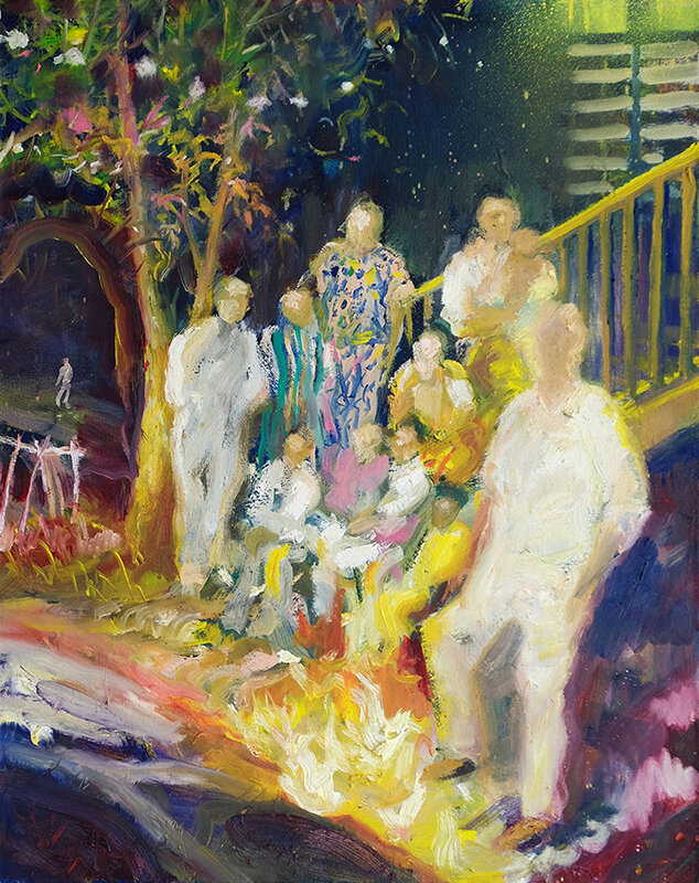   Vacation  (2016) Oil on canvas, 41 x 51cm&nbsp; 