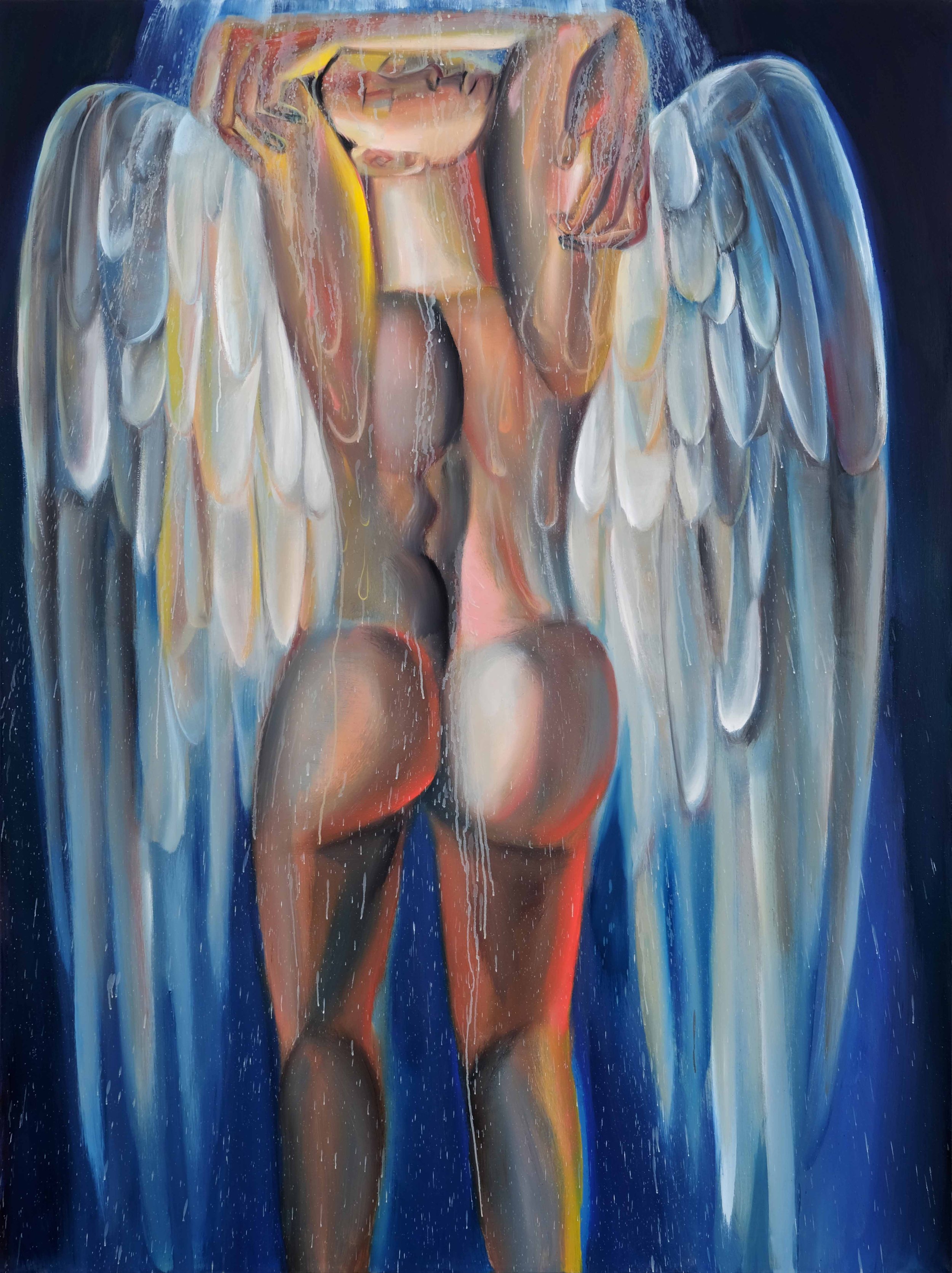   Antidote  (2022) oil on canvas, 150 x 200cm 