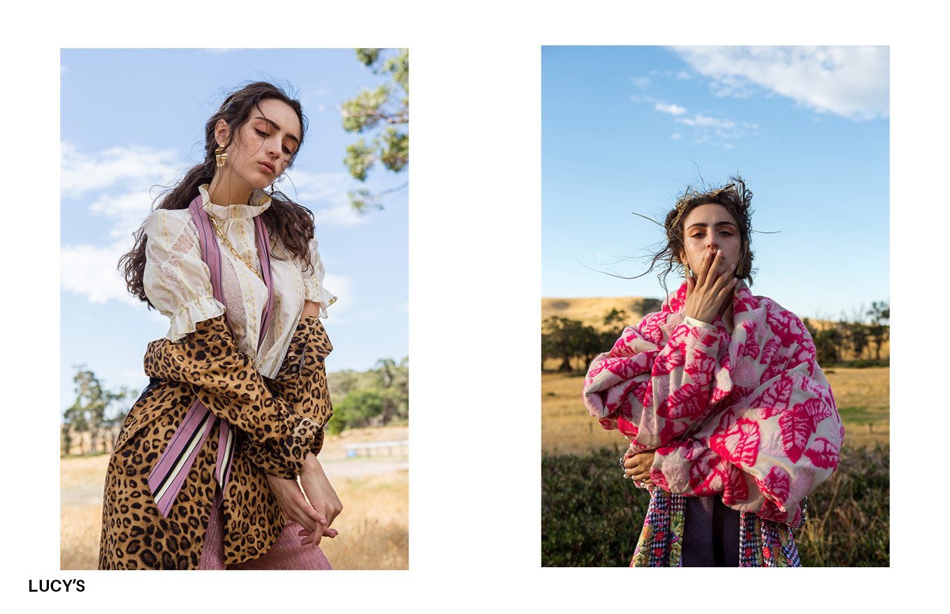 'PARIS BLUE' in LUCY'S MAG