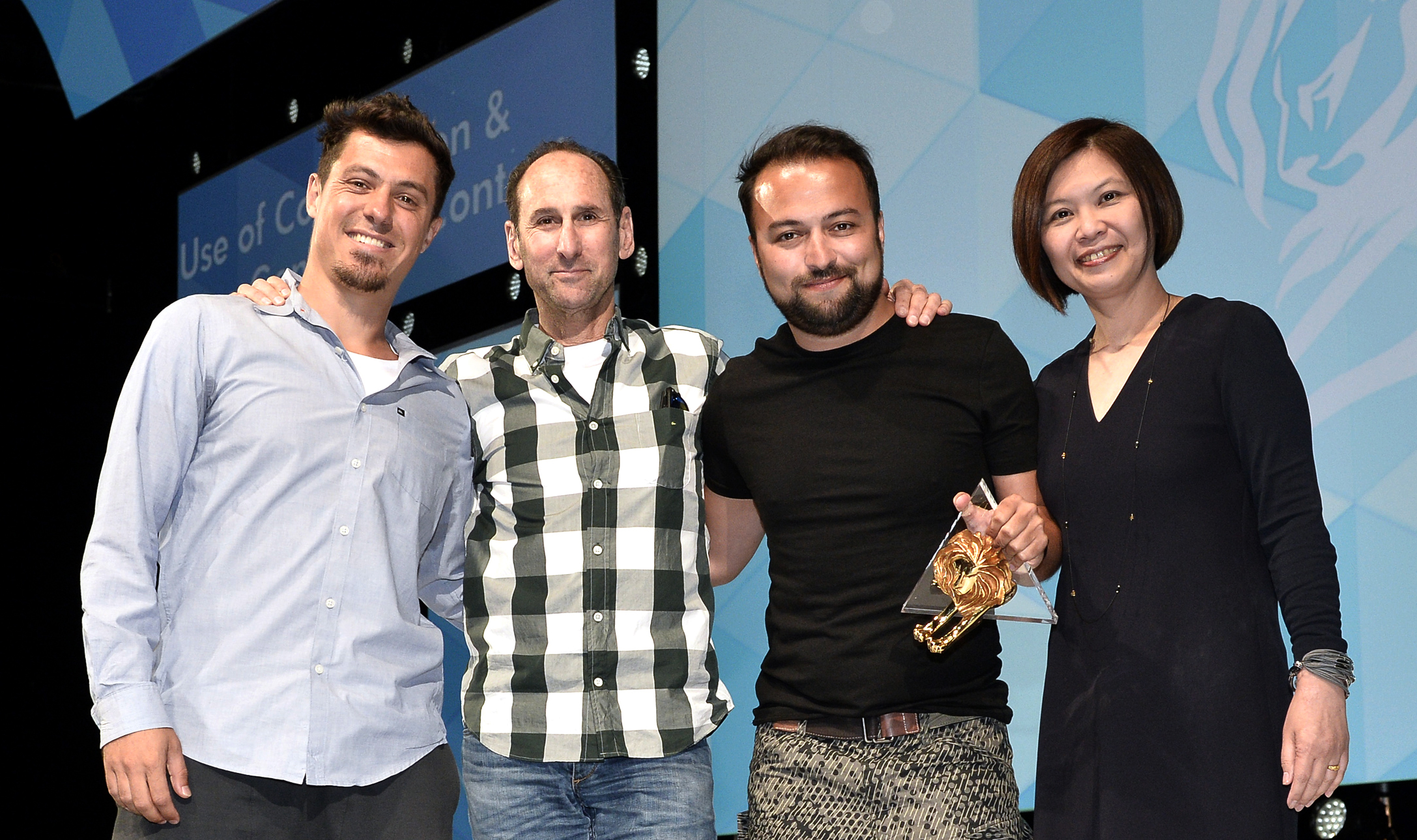 Roger Baran, Rich Silverstein, Sam Luchini and Jean Li.