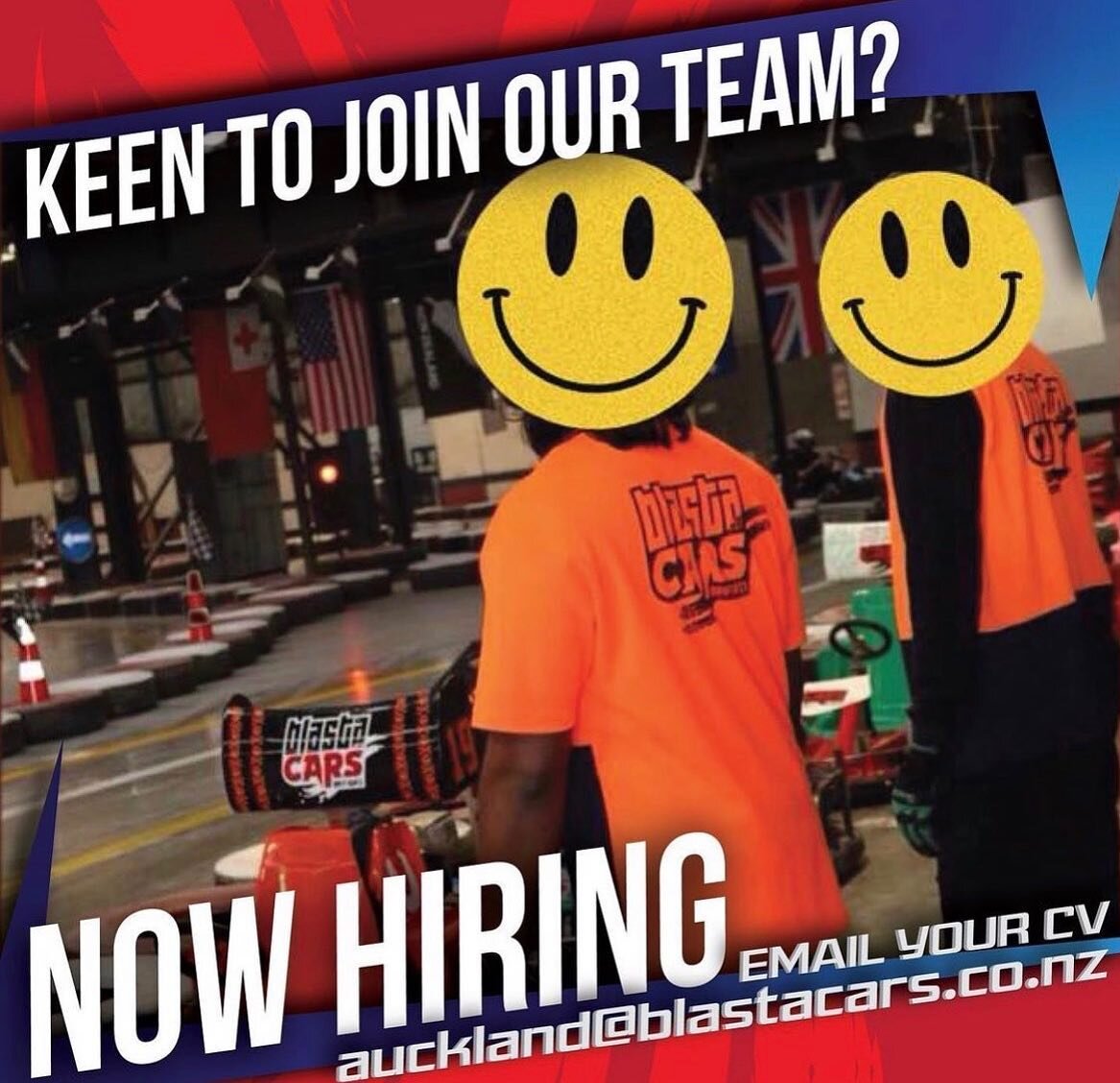 We are looking for some new team members to join the crew! 

Part-time positions available.

If you think you have what it takes to work in a fast paced , fun, enjoyable working environment then send your CV through now.

*must be 18 or older 
*have 