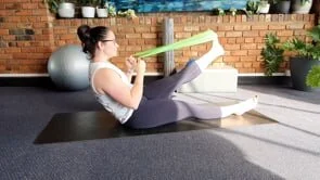 15min Theraband workout