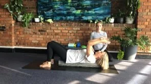 Seated Posture Strain Foam Roller Release