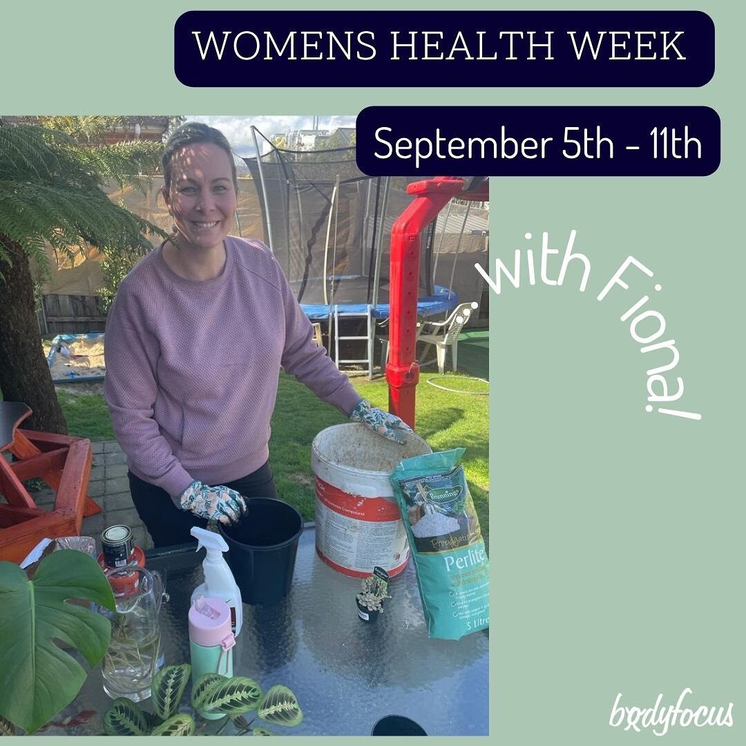 Womens Health Week!

Here we have our wonderful Osteopath Fiona getting outside enjoying her gardening, and soaking up some Vitamin D!

What outdoor activities are looking forward to getting back into now that the days are a bit longer and we are see