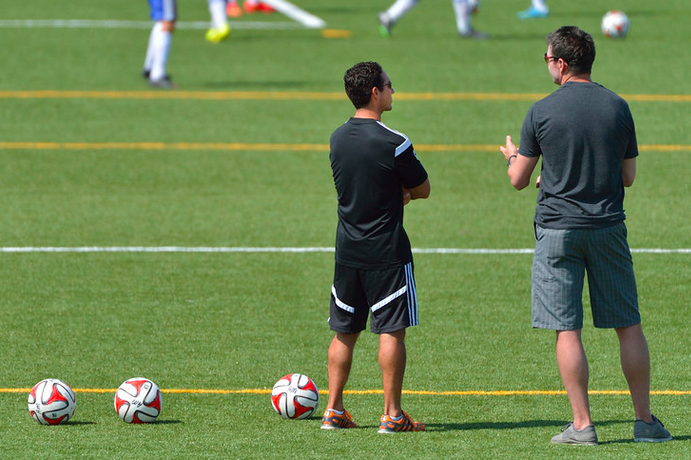 Albertin Montoya and Joe Cannon