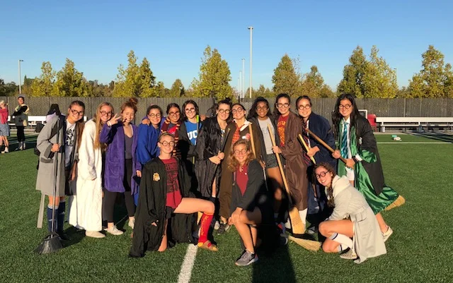 WINNER Most Creative U13 & up: 02G City ECNL - Quidditch players