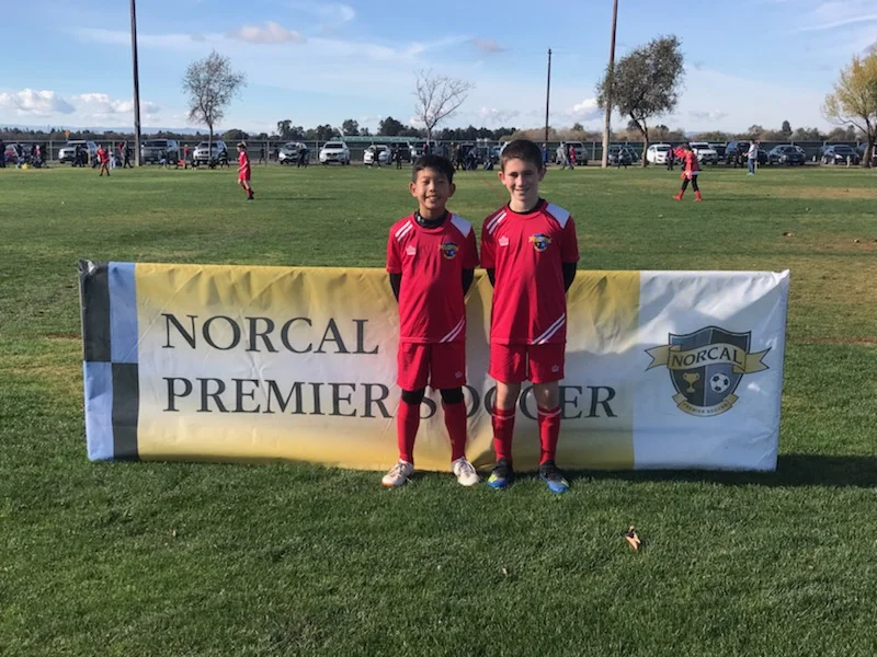 Luke Kurisu and Idan Garten - 07B ODP Region 2 Team players