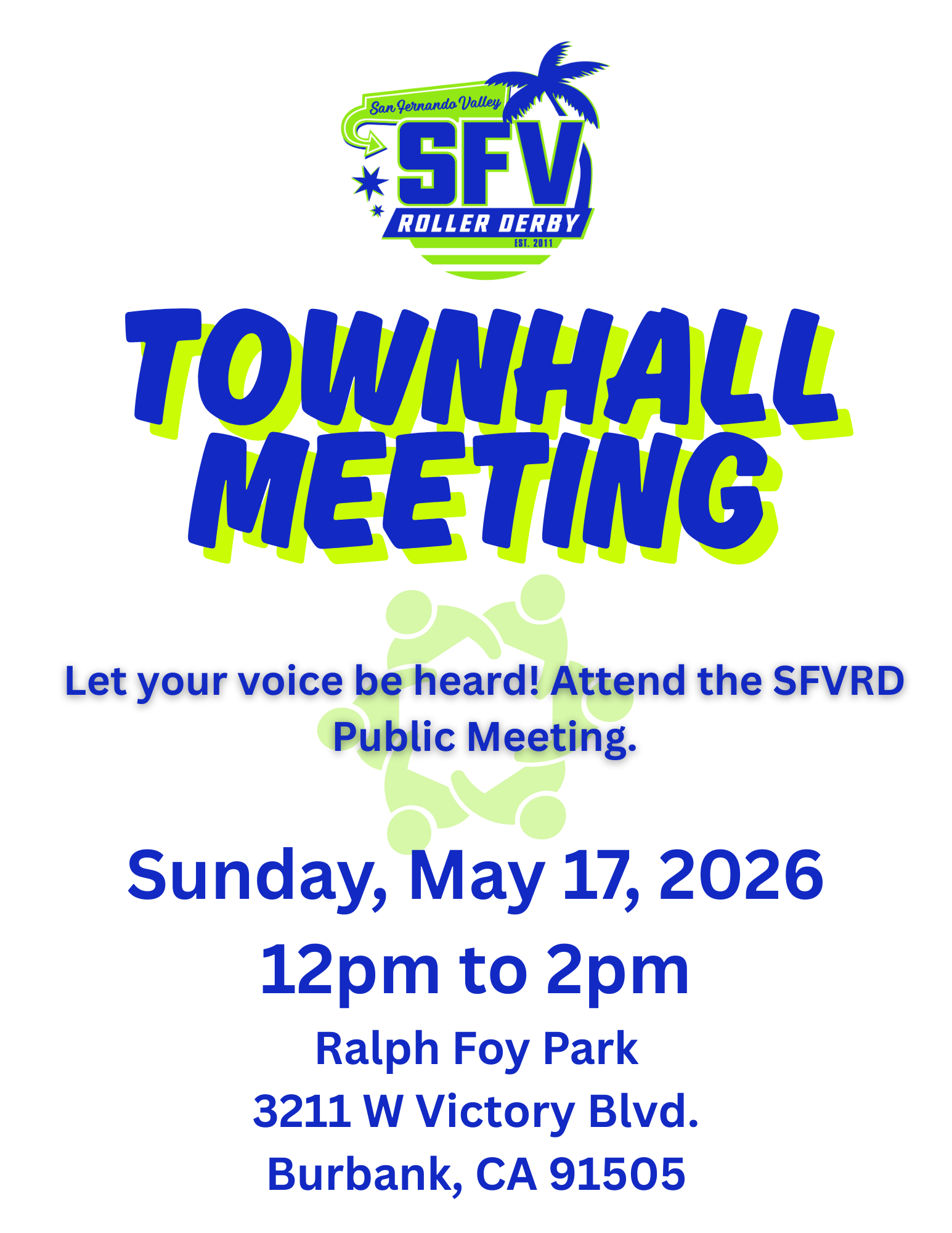SFVRD Town Hall Meeting
