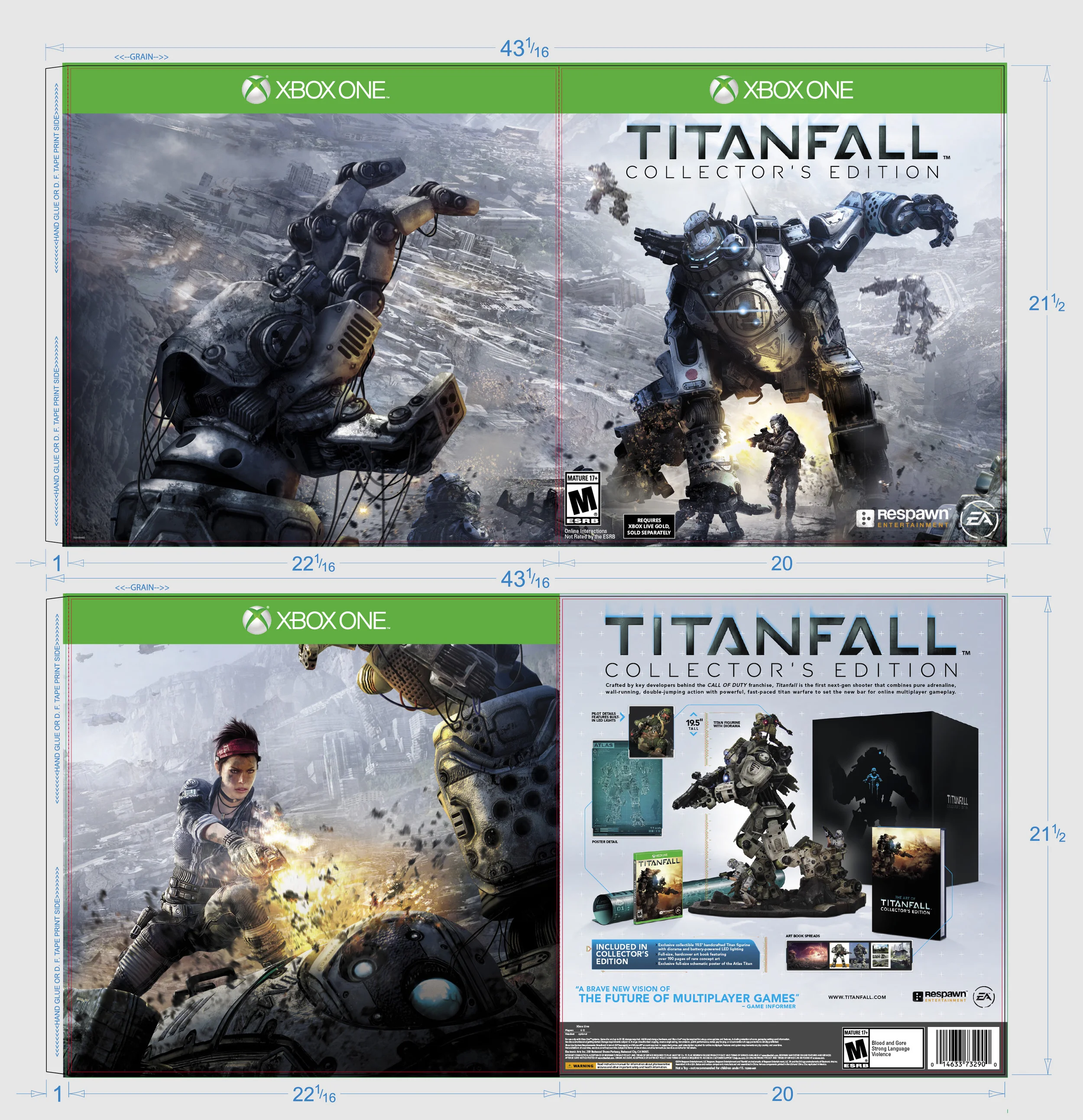 TitanFall Box Sleeve