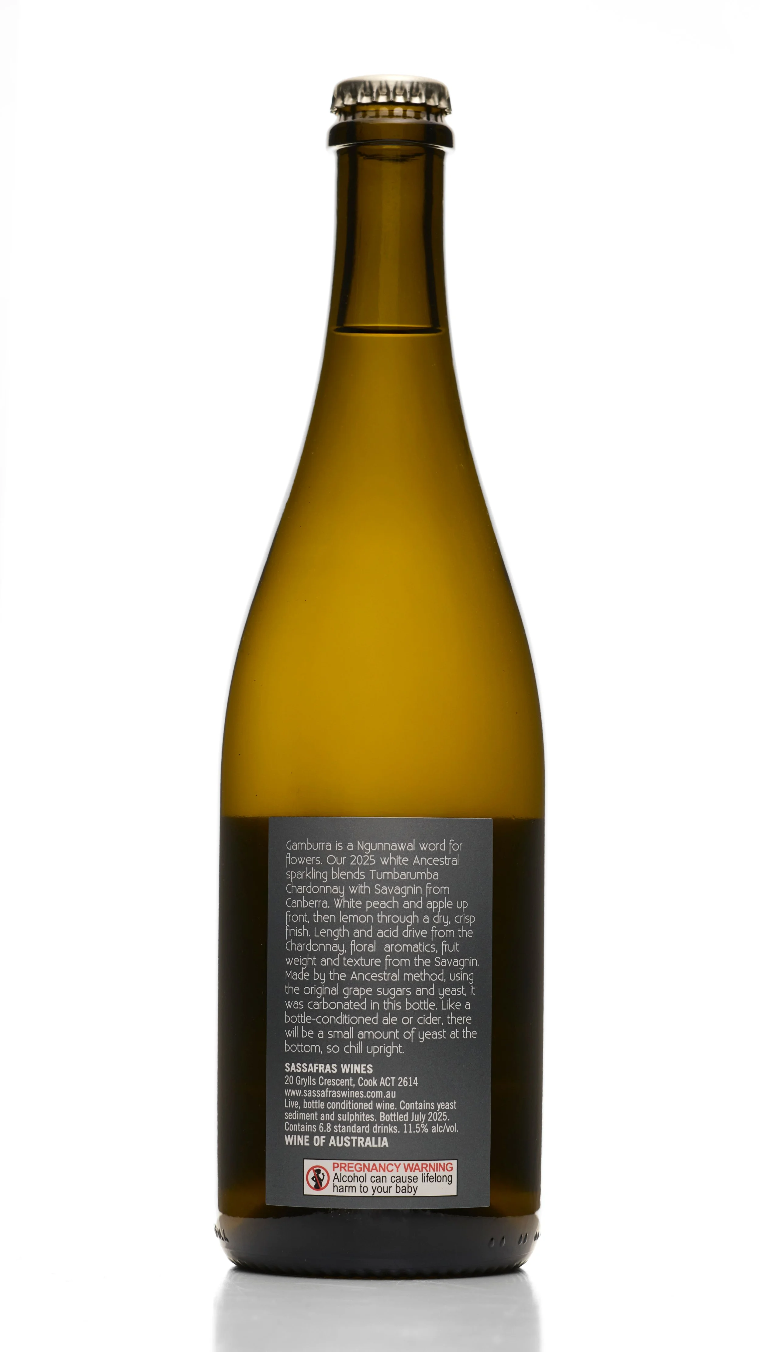 Gamburra 2025 front bottle