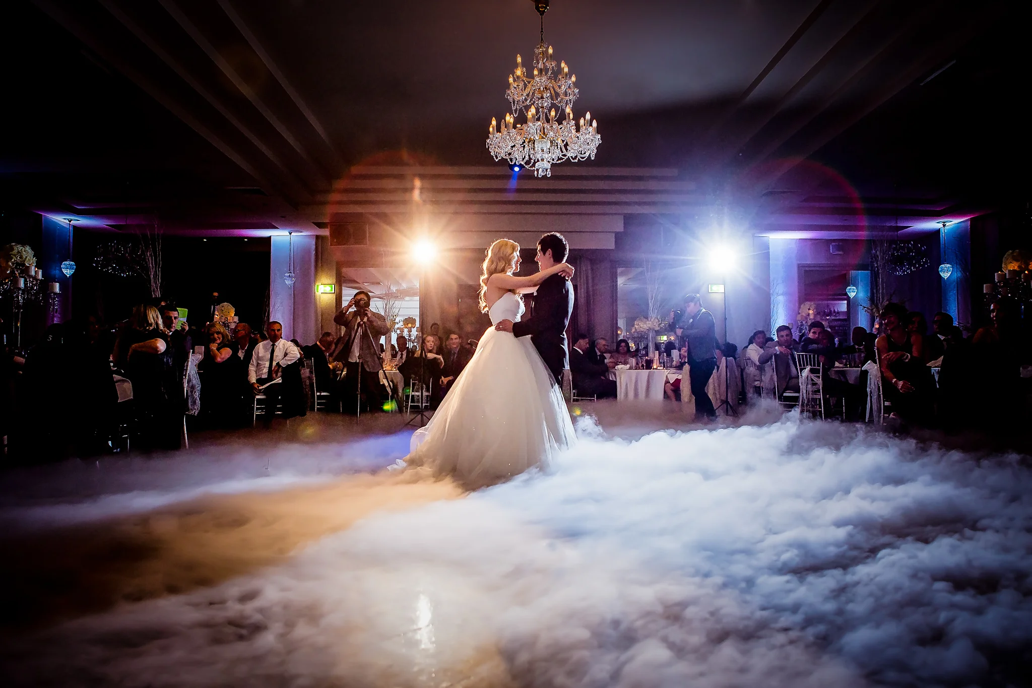 First dance, wedding at Navarra Venues