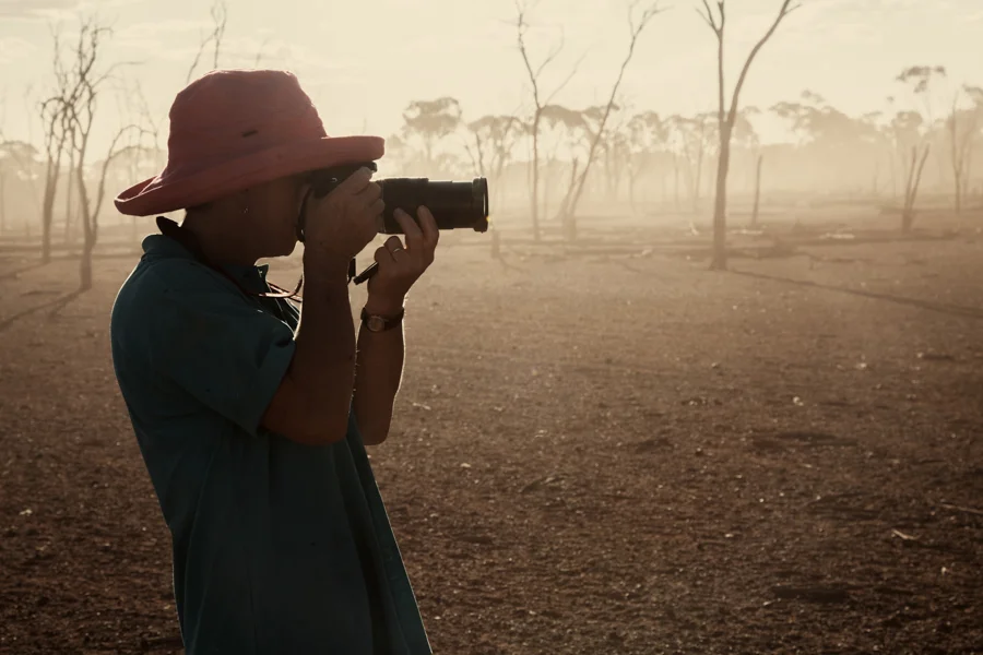 Photographing the Dust