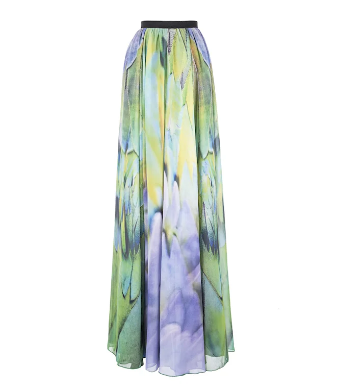 Elena Nicobar Printed Skirt