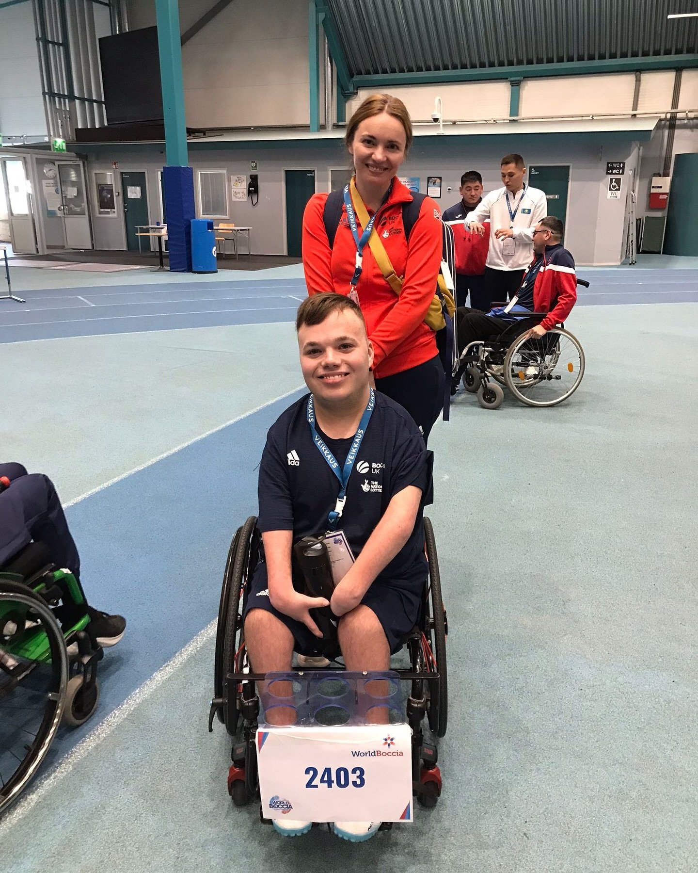 Way to go Tyler! He&rsquo;s notched up his first ever senior sanctioned international win! 

And we&rsquo;re pretty sure there are lots more to come! Brilliant work @tyler_mclelland_boccia 

Here are all the results from today: 

Reshad Saraj 5-1 Ber