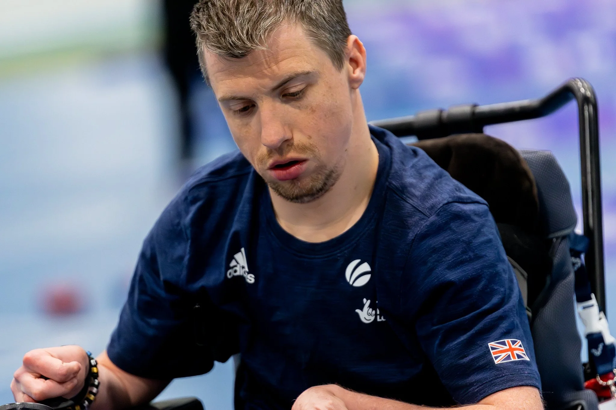 Credit - Essi Kultanen - David Smith OBE close up at Boccia Challenger Finland.jpg