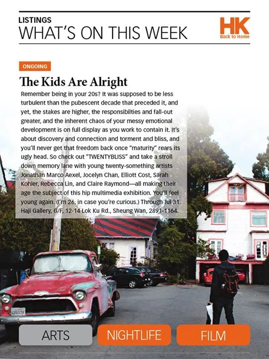 HAJI Gallery presents "TWENTYBLISS"