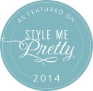 Shindig Bespoke Custom Wedding Invitations featured on Style Me Pretty 2014