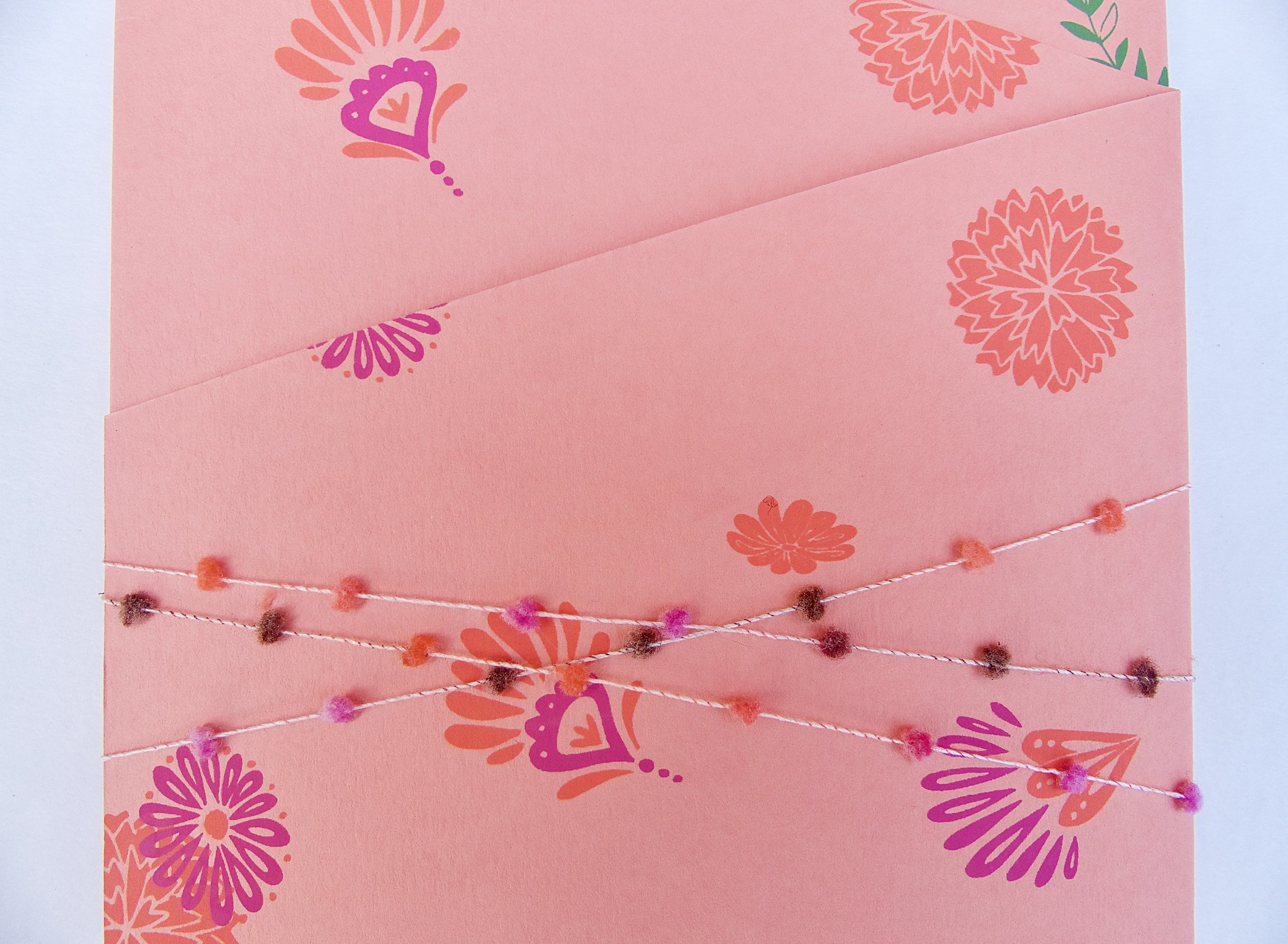 We LOVE to finish our suites with an interesting textural element! We found this perfectly paletted micro pom pom string from one of our favorite trim vendors Habu Textiles