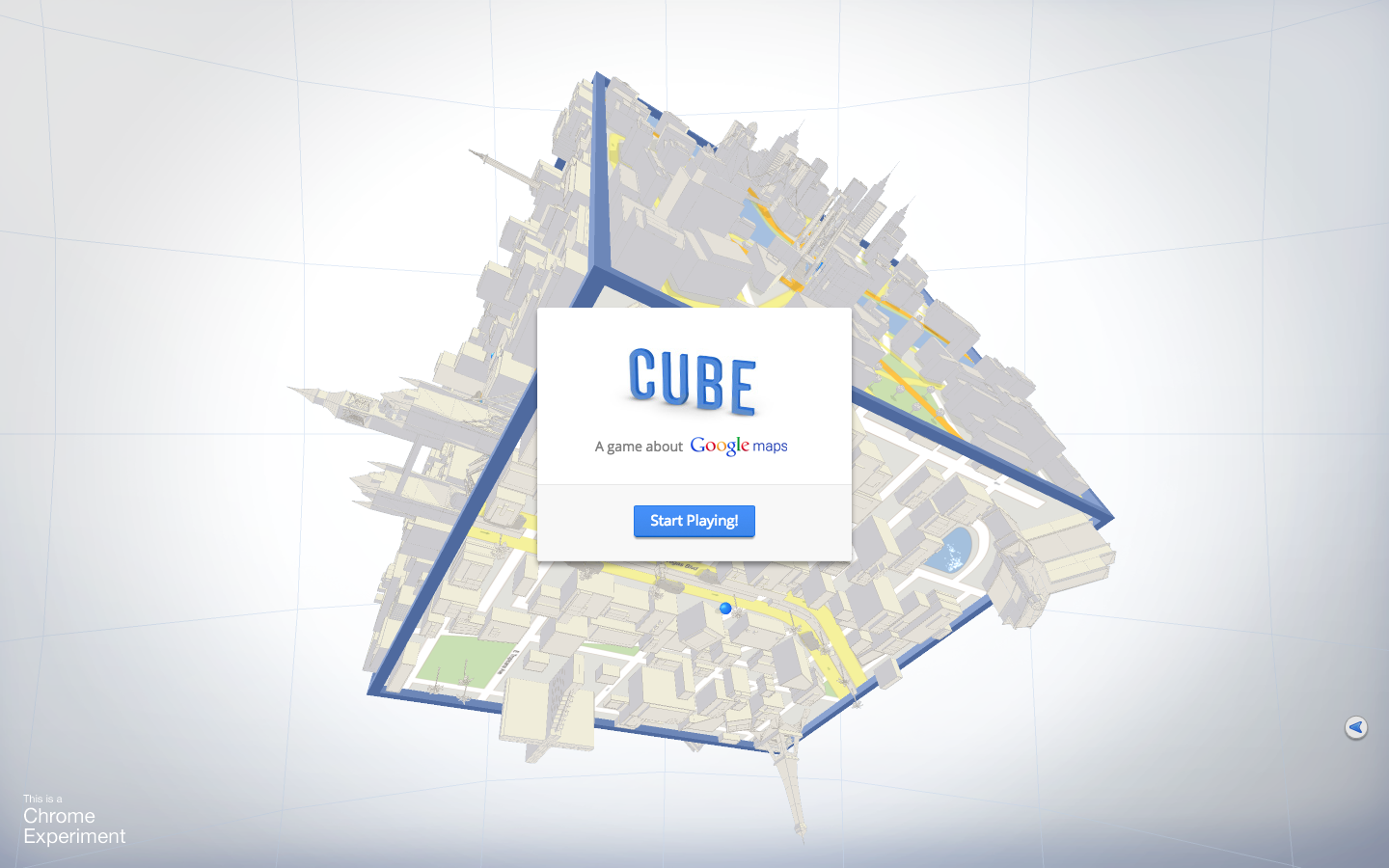 Cube – A game about Google Maps –