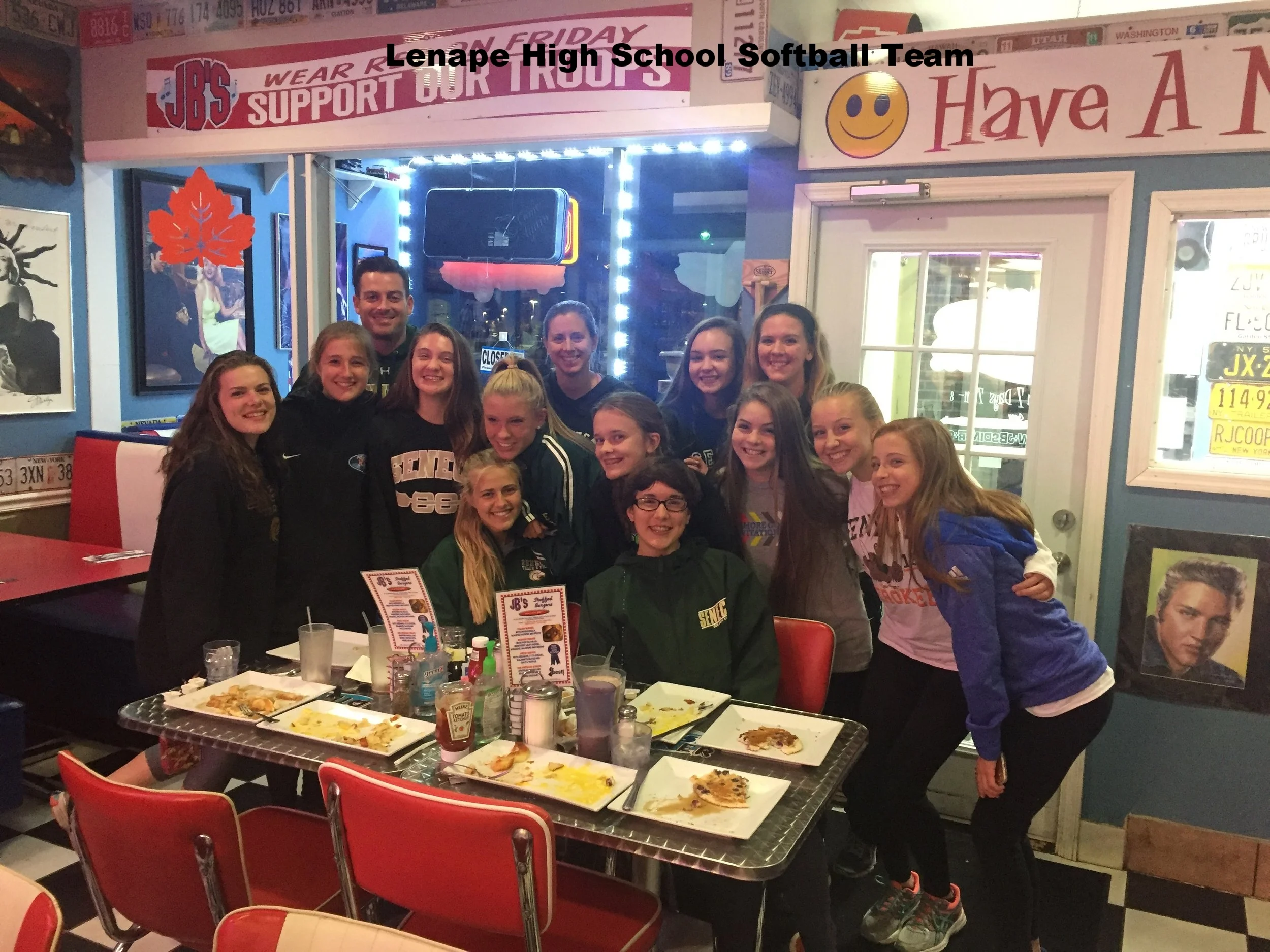 Lenape Regional High School Softball Team