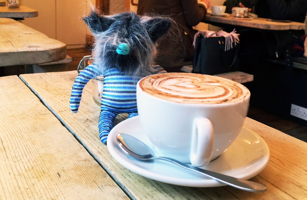 Pet-friendly + fresh donuts = happy Howard