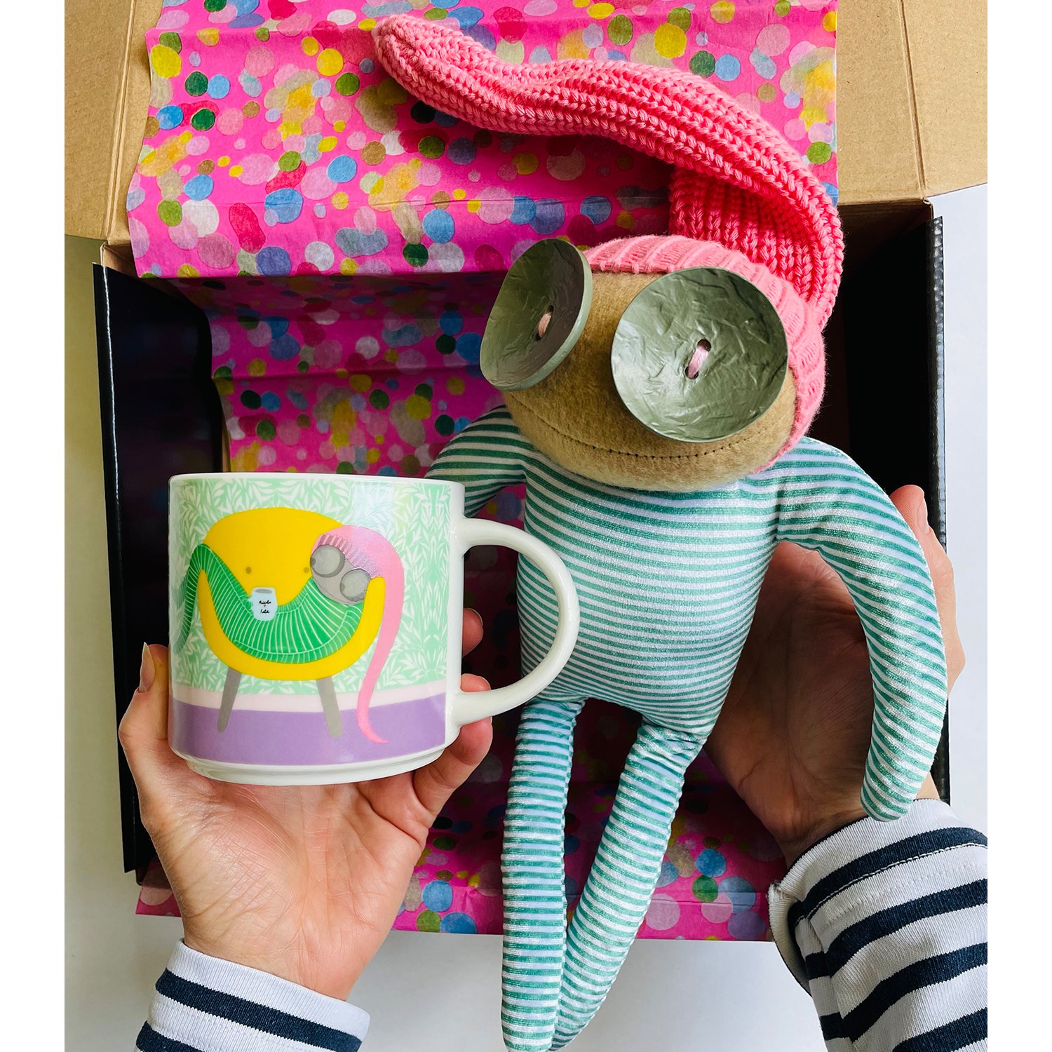 Ruby Ruth Dolls - Rita and mug gift box.jpg