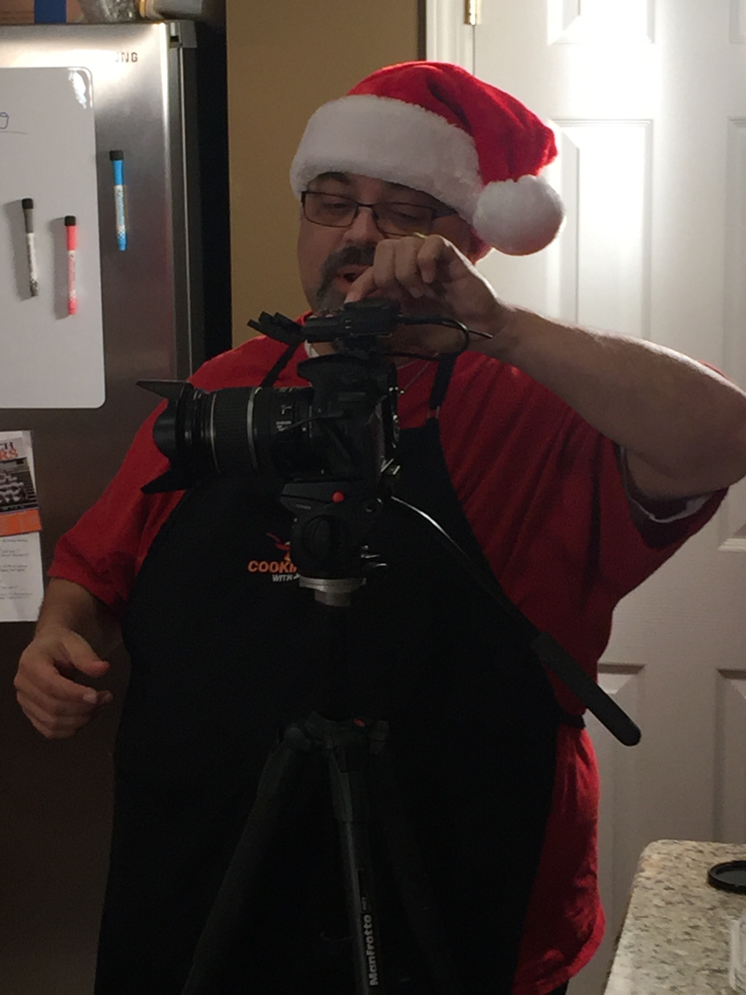Jack setting up his camera (stating the obvious, huh?)