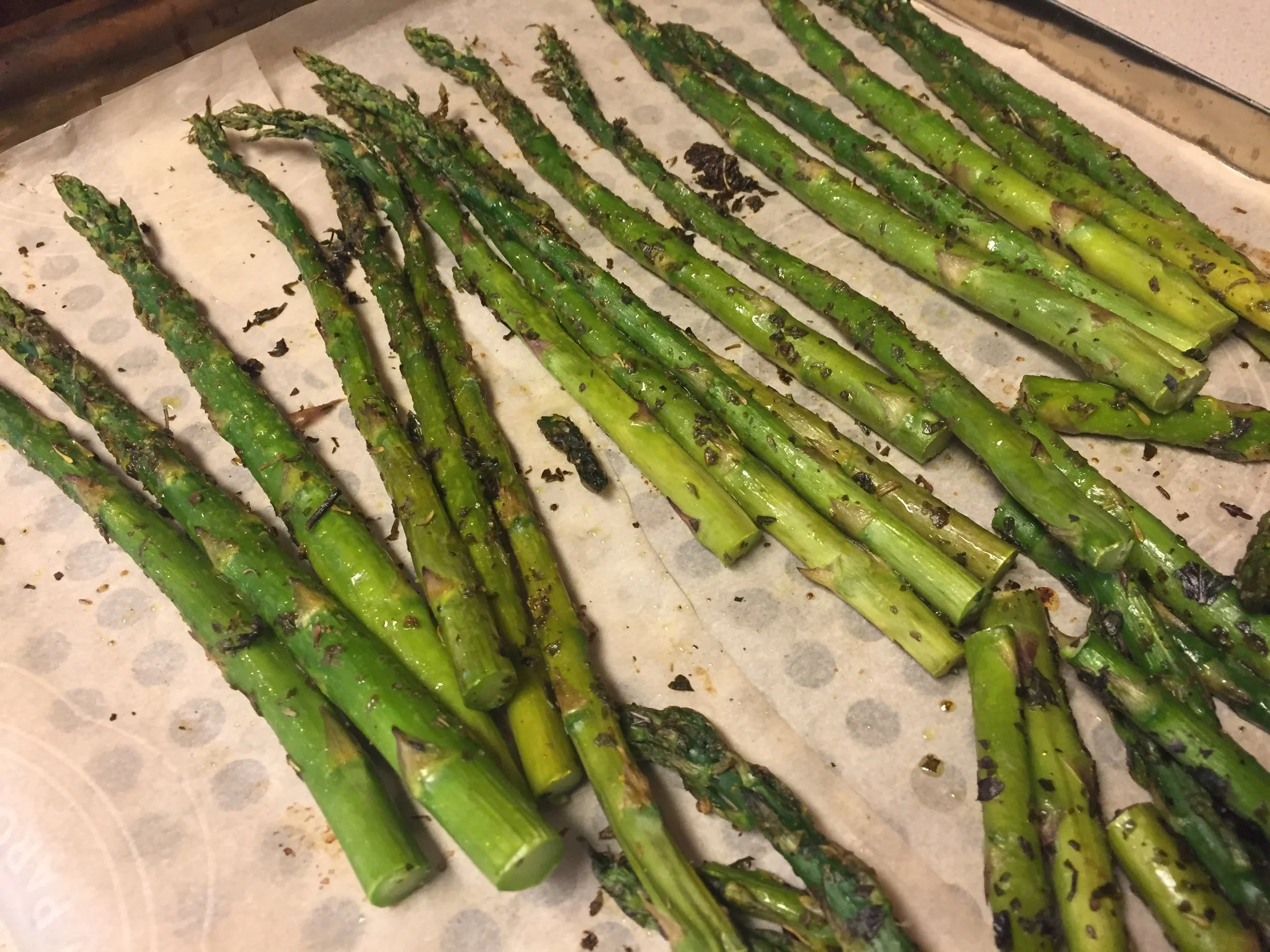 roasted asparagus