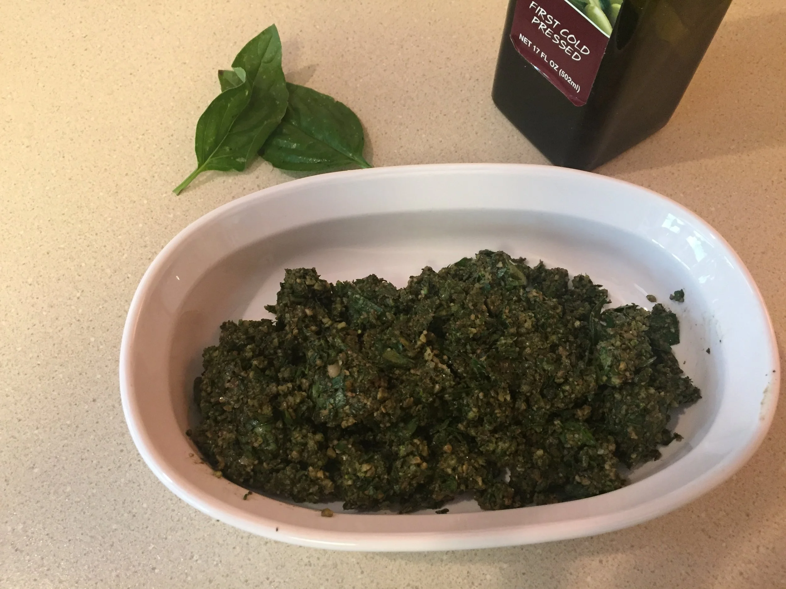 Preparing to store in the refrigerator for a week.