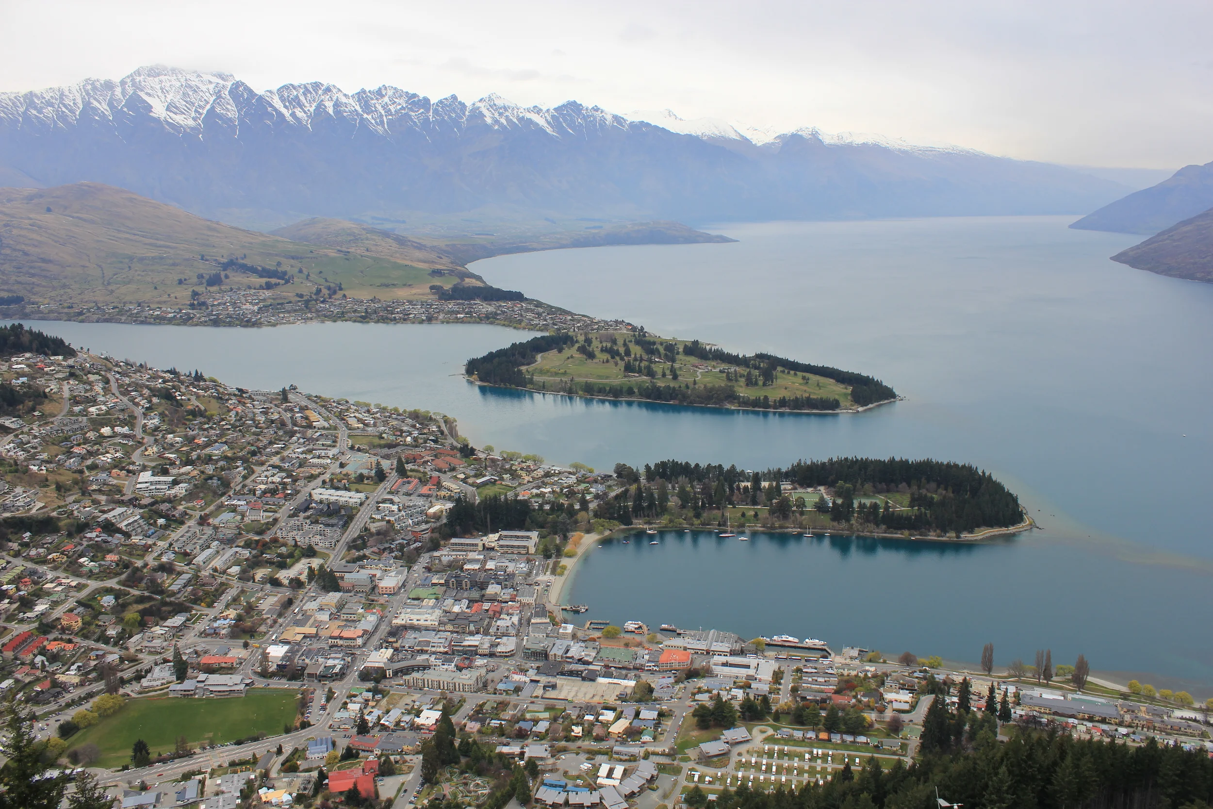 Queenstown from Above