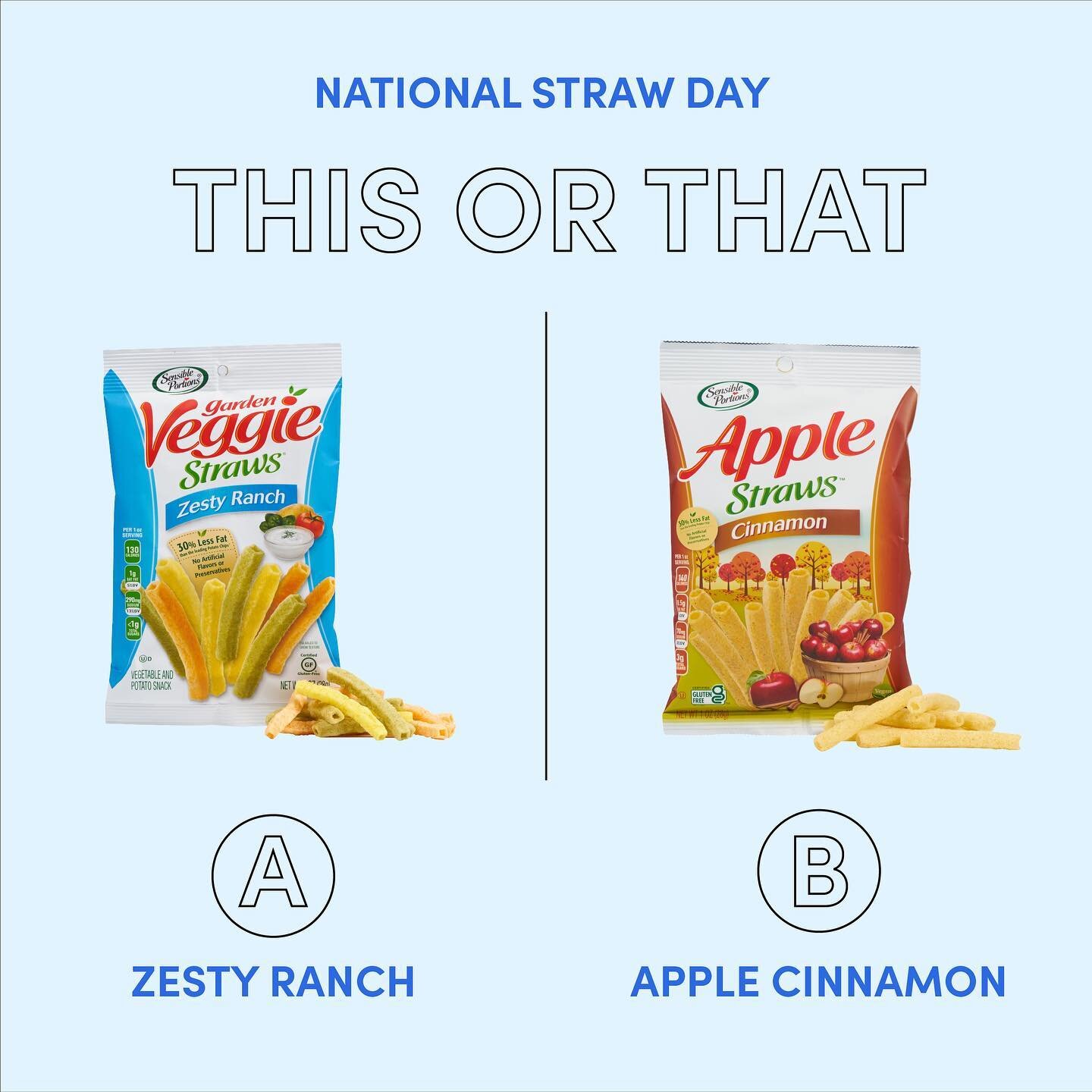 Swipe right and pick your fave from each slide! Our picks are: ABA. Share your strawngest opinion in the comments.