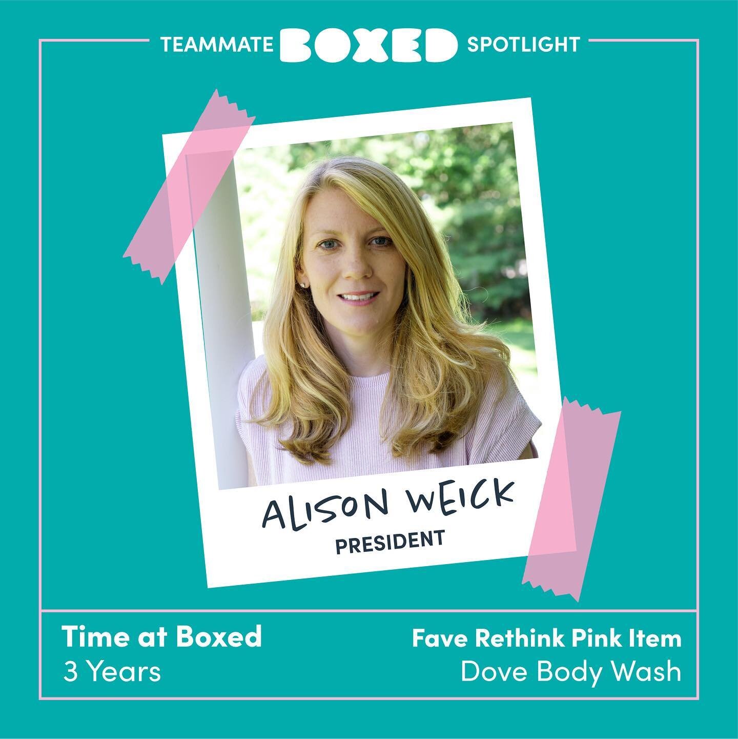 Happy International Women's Day! This year we're spotlighting a few of the women in leadership at Boxed who help us deliver the best in bulk.

&quot;The best part of my job at Boxed is all the great people I get to work with across so many department