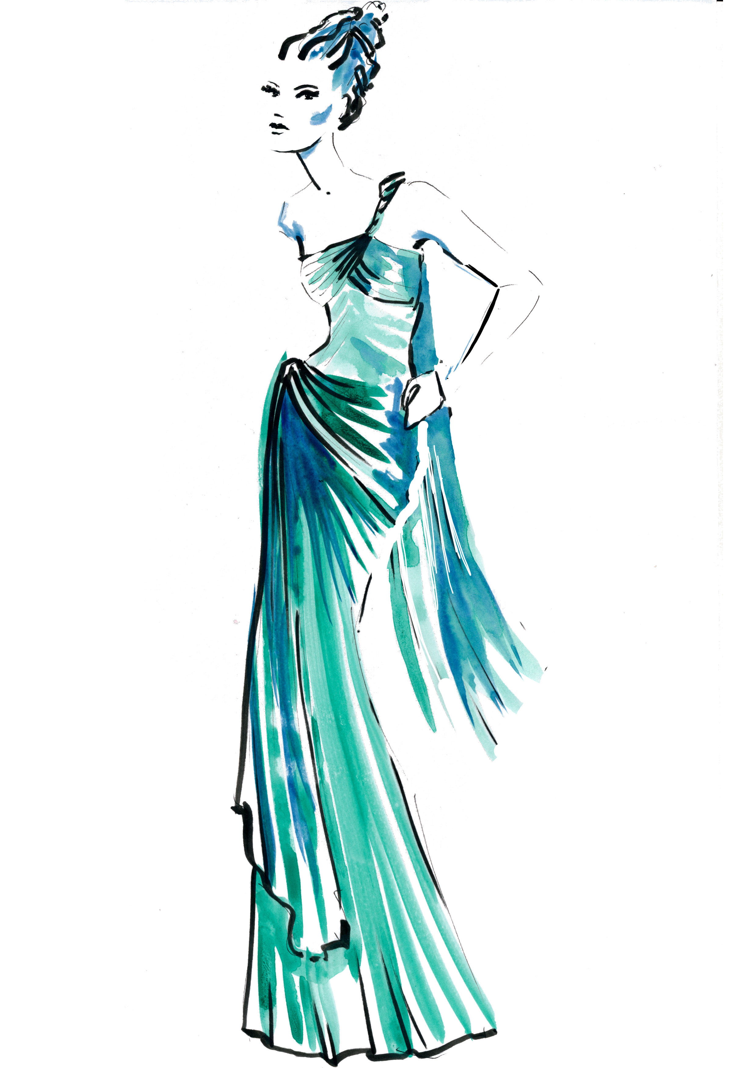 Sculpture dress