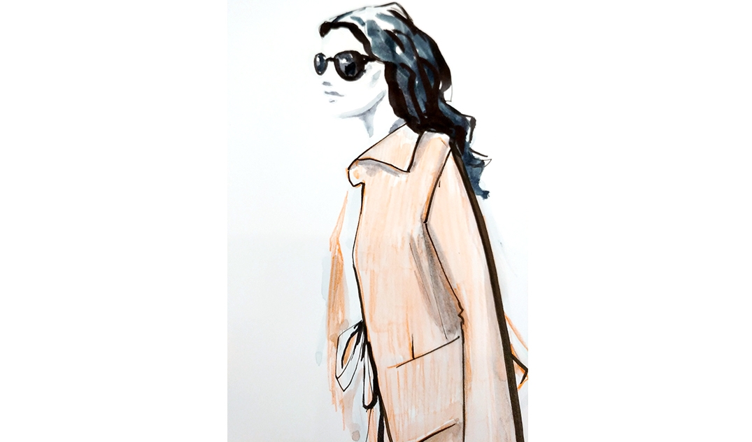 Virginia-Romo-fashion-illustration-live-sketches-Madeleine-store-event-8