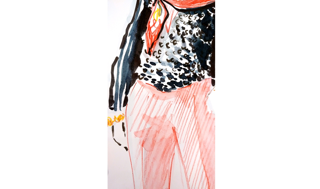 Virginia-Romo-fashion-illustration-live-sketches-Madeleine-store-event-13