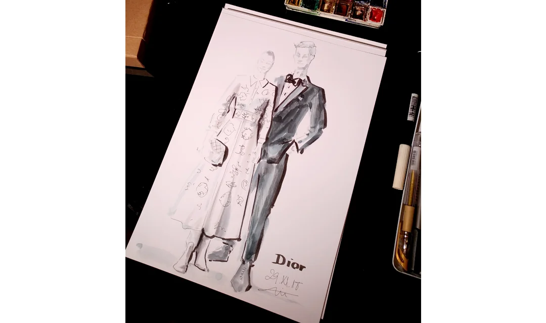 Virginia-Romo-Fashion-Illustration---Dior-VOGUE-Xmas-2018-live-sketching-event-fashiioncarpet.jpg