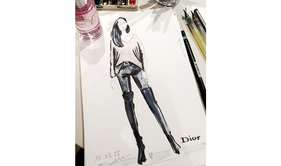 Virginia-Romo-Fashion-Illustration-Dior-JOY-Douglas-aquarell-live-sketches-3.jpg