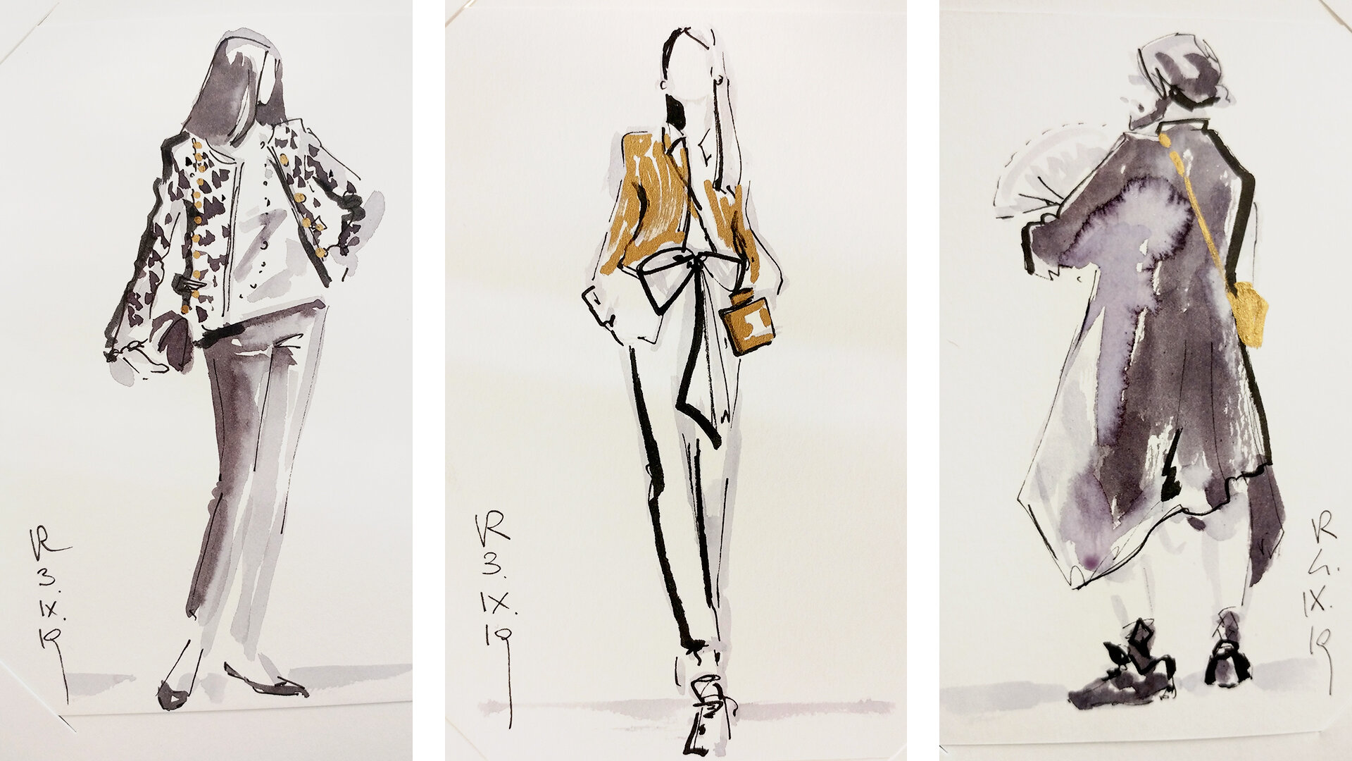 Download Sketch Fashion Illustration Chanel Design Drawing HQ PNG Image   FreePNGImg
