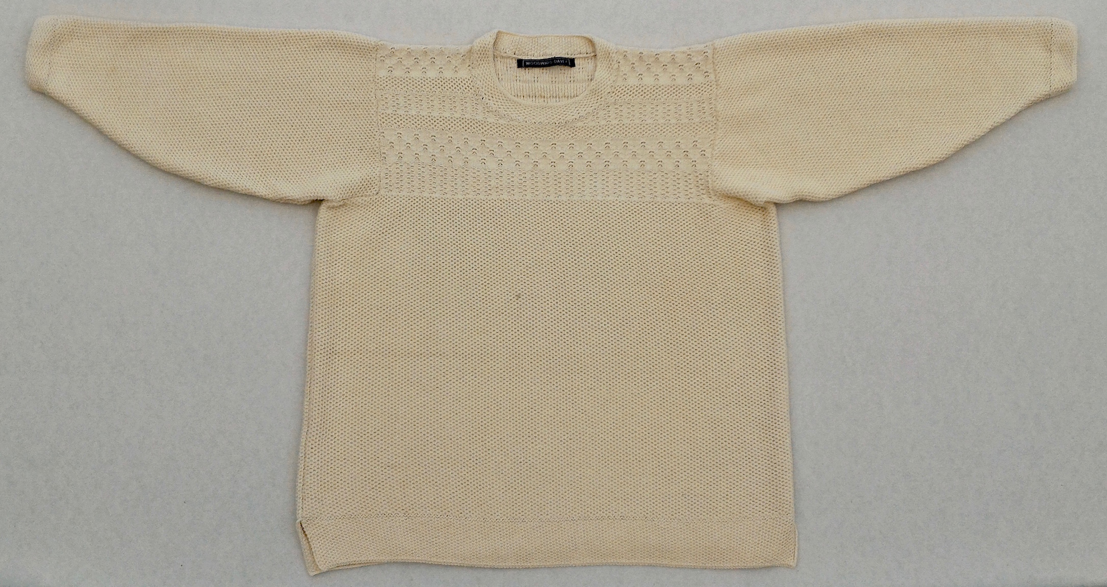 Tunic with patterned yoke
