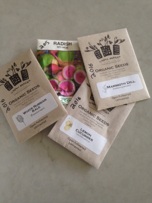 Some seeds I'm excited about for my garden this year
